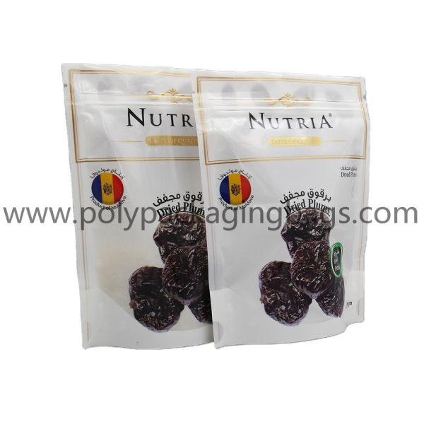Food Packaging Standing Aluminum Foil Zip Lock Bag