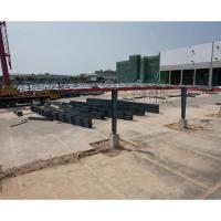 Truss Estrutura de aço pré-fabricada Sistema de montagem de área de estacionamento solar industrial