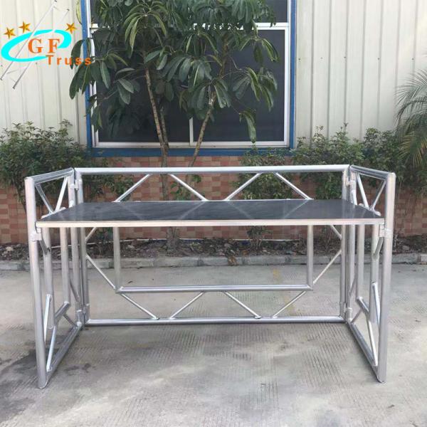 Folding Lightweight Aluminum Folding DJ Booth For Event