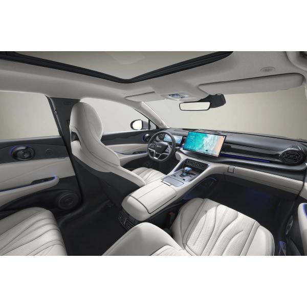 BYD Fregata de automóviles eléctricos 07 Glory Edition Diseño hexagonal Concha Color interior blanco