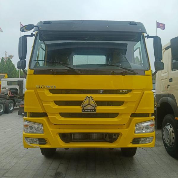 31-40t Load Capacity Used HOWO371HP Tractor Transport Truck with Hydraulic Steering