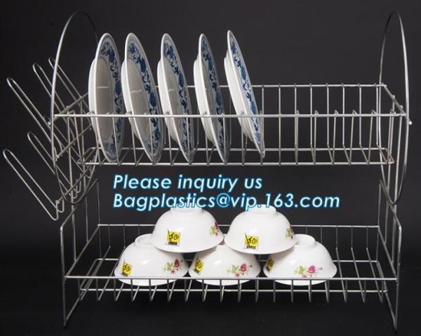 Manufacturer Simple Houseware Stackable 2 Tier Sliding Basket Drawer Organizer , Storage, Eco-friendly powder coated 2 t