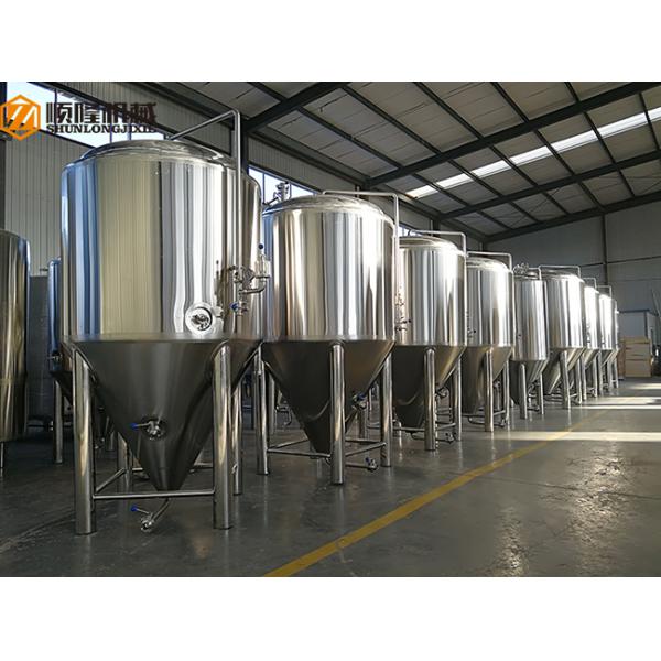 10HL Industrial Beer Brewing Equipment Stainless Steel Full Set Auto / Manual Control