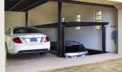 Sistema de Pit Type Elevated Car Parking