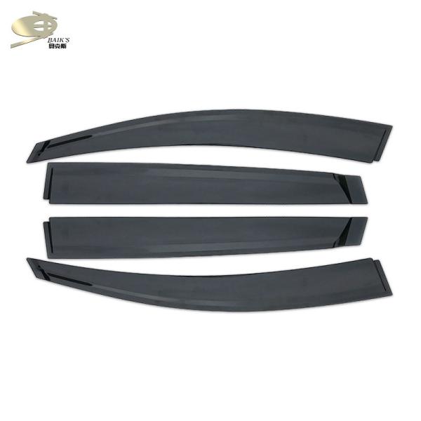 PMMA Car Window Rain Shades For Honda Br-V Brv 2015 Onwards Smoke