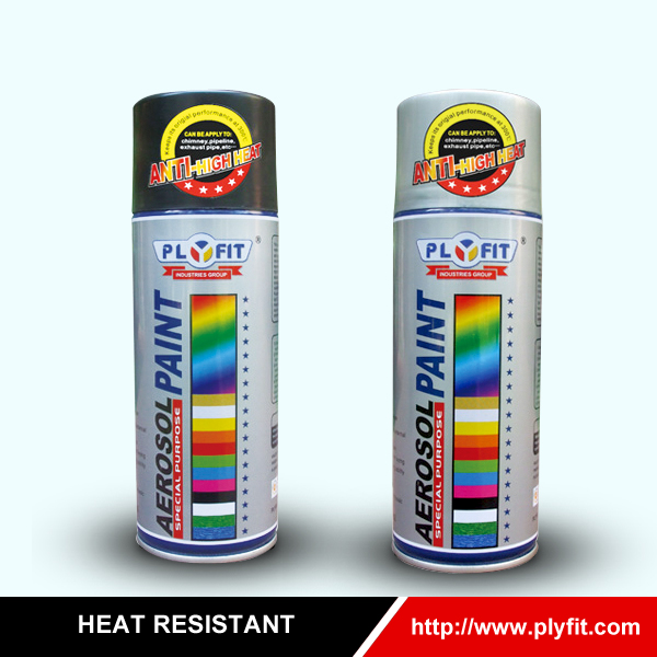 Краска для пульверизатора воды класса краски для пульверизатора аэрозоля матовой черноты ODM высокая