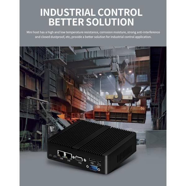 Сеть Fanless промышленного ПК CCC двойная хозяин компьютера 6 серий