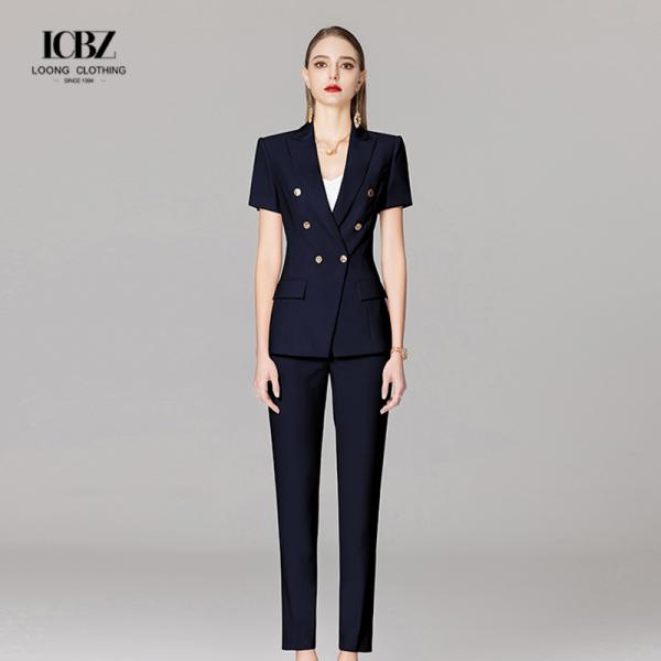 Женский формальный костюм в стройном формальном полиэстерном ткане офисное платье для дам