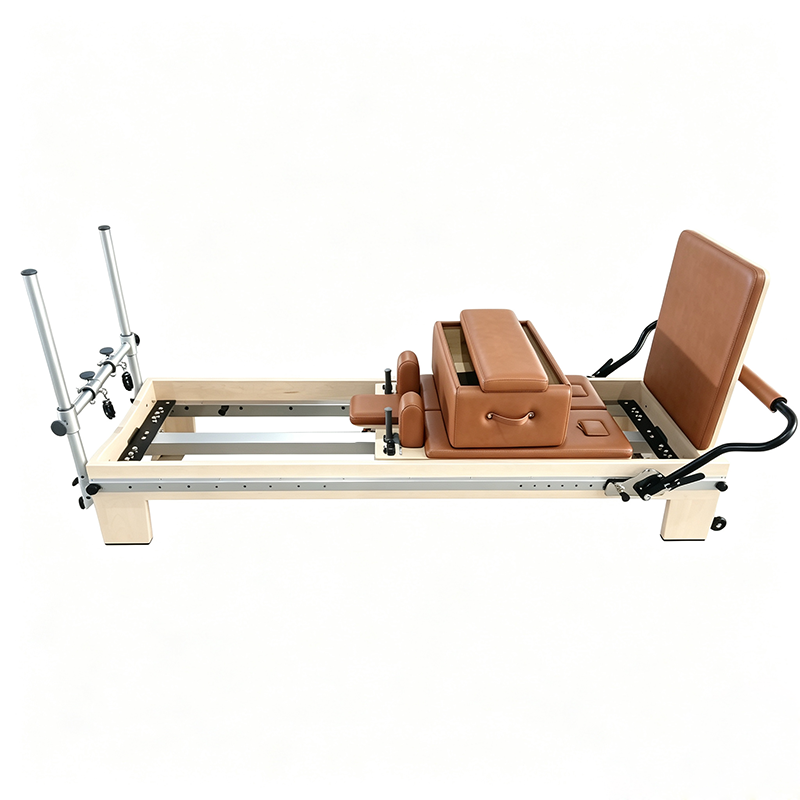 Portable Full Track Studio Reformer Pilates Machine For Commercial Training Course 130kg