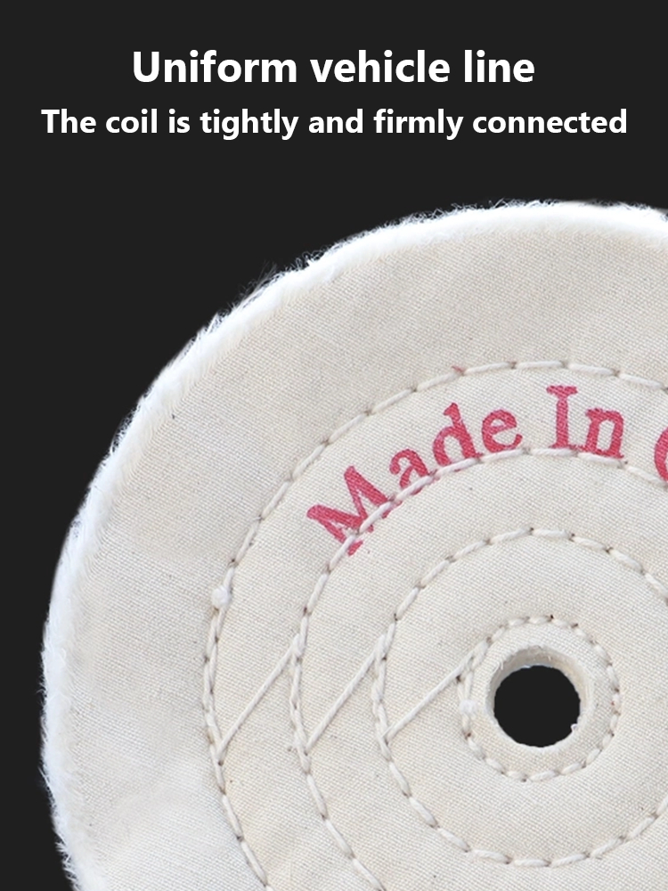 High-Precision Durable Ergonomic Cloth Wheel for Jewelry Polishing and Buffing