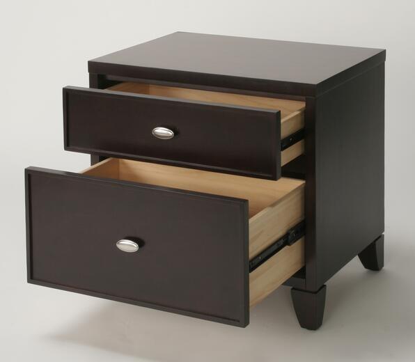 Walnut wood veneer double queen size headboard with night stands of hotel bedroom furniture,hospitality casegoods