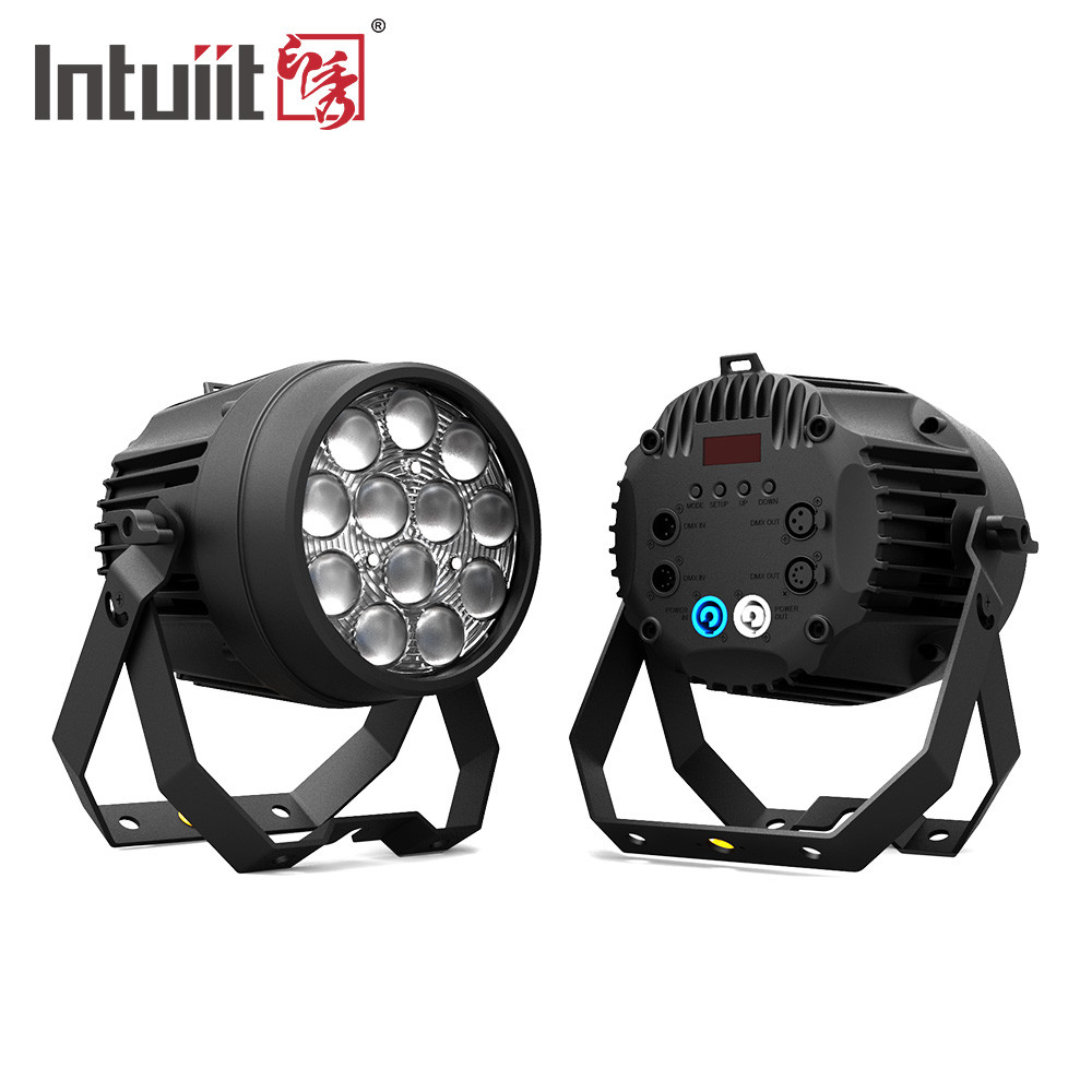 12x10W Мощные диско лампы DMX 512 Звукоактивированные светодиодные лампы