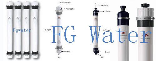 Pressure Driven DOW UF Membranes Modules SFP-2660 / SFD-2660 PVDF 0.03 µM 1.3 – 4.0 M3/Hr