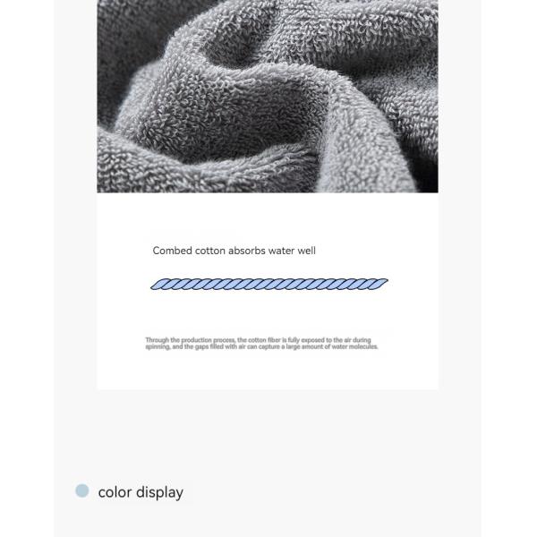 Специализированный полиэстер/волокно Luxury Hotel Embroidery Bath Towel Set для сверхпоглощающей