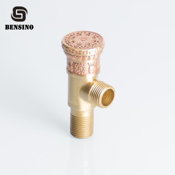 G1/2 Deluxe Stop Cock Brass Angle Valve For Toilet