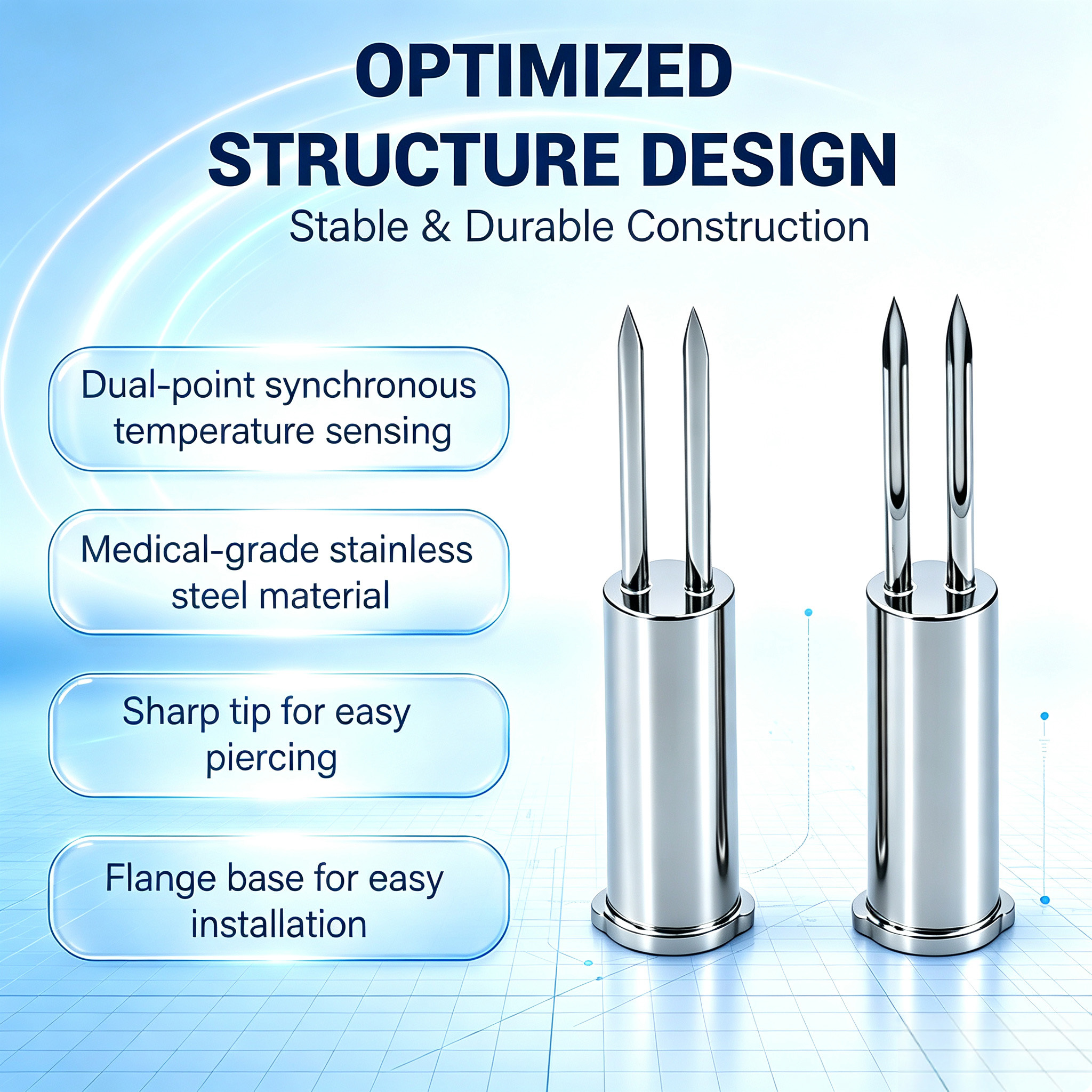 Customized Sharp Slotted Probe with Cylindrical Sleeve