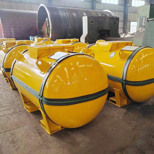 Récipient à pression horizontale T10 certifié IMDG pour des solutions de stockage de tétrachlorure de silicium sûres pour le transport maritime