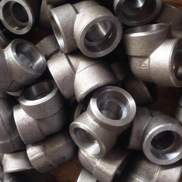 90° Elbow DN25 CL3000 With Internal Thread Socket Welding Forged High Pressure Pipe Fittings