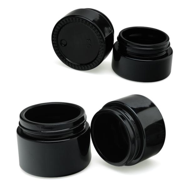 Frasco de creme de vidro que empacota frascos de vidro cosméticos do creme de 20g 30g para o recipiente do creme hidratante