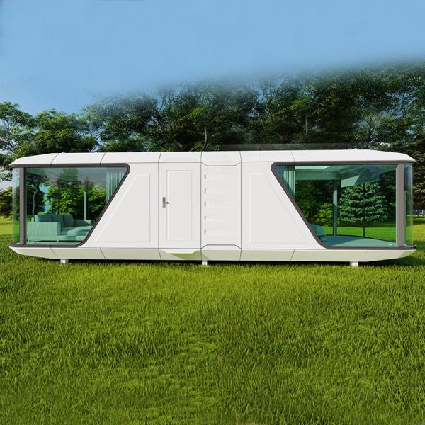 10000kg Capsule Mobile Home Luxury Modern Prefabricated Capsule Cabin House 11.5*3.3*3.2m