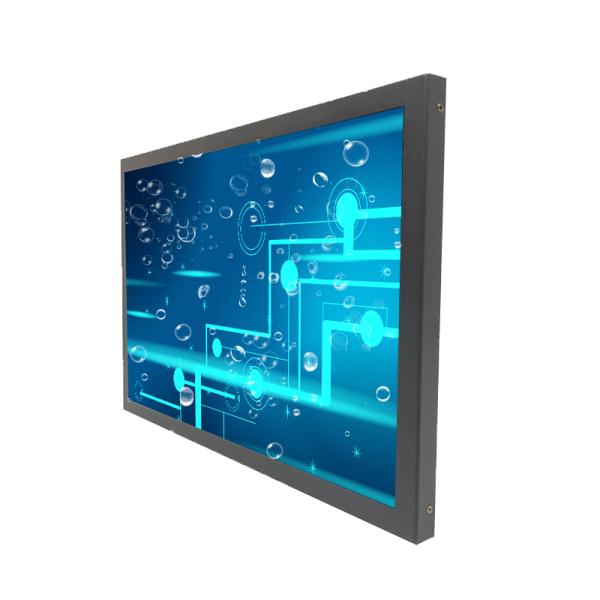 Panel táctil industrial trasero sin ventilador para PC Android IP65, pantalla integrada resistente al agua RS232