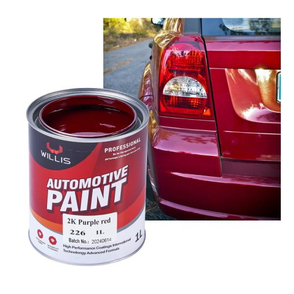 Secagem Rápida Carroça Automática Carregador de Metal 2K Roxo Roxo Pintura Automática 2K Spray Paint Roxo Roxo