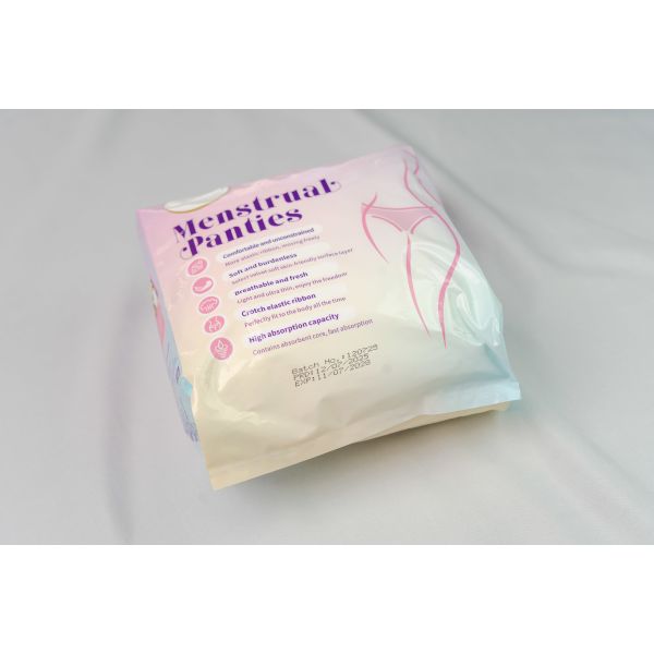 Elastic Waistband Leakproof Overnight Period Underwear Overnight Period Panties Comfortable Breathable Reusable Menstrual Protection