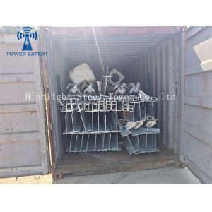 0-300m HDG Rapid Deployment Tower With Pre Fabricated Foundation