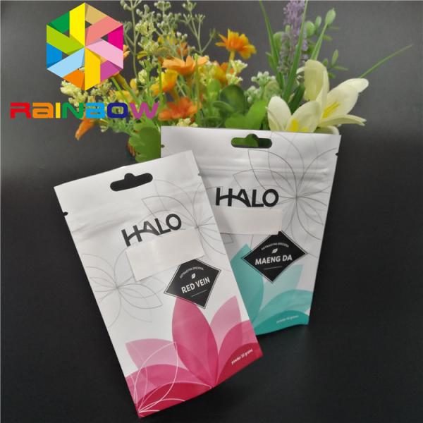 Sacos Ziplock reais da folha de alumínio de Kratom Bali para produtos de Cbd da erva da erva daninha do pó das especiarias