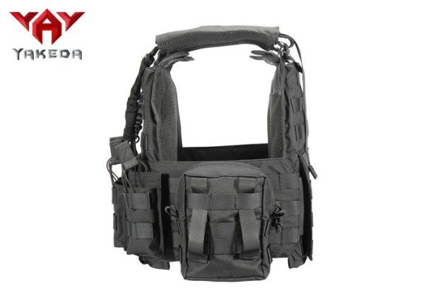 Molle Tactical Protection Military Bullet Proof Vest Combat Training Vest With Plate Carrier