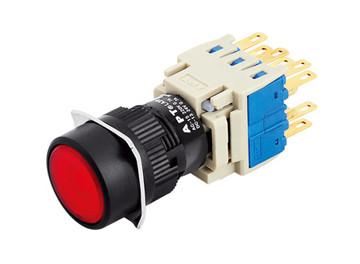 Diâmetro φ16mm redondo/do quadrado Digitas de velocidade do indicador com tecla da cor