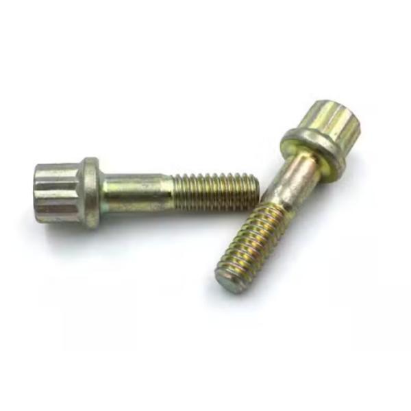 Титановый сплав M7 M8 12 точечный головный болт Фланц разделения ремня колеса болт коробка для автомобиля