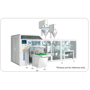 DGD-280BJ PLC contrôlée machine automatique horizontale à emballage à poche 380V 50Hz 6kw