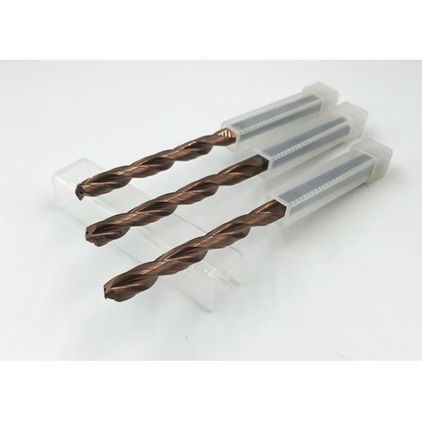 General Machining Solid Carbide Drills , Carbide Twist Drill High Strength