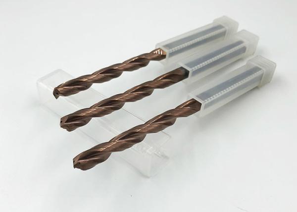 General Machining Solid Carbide Drills , Carbide Twist Drill High Strength