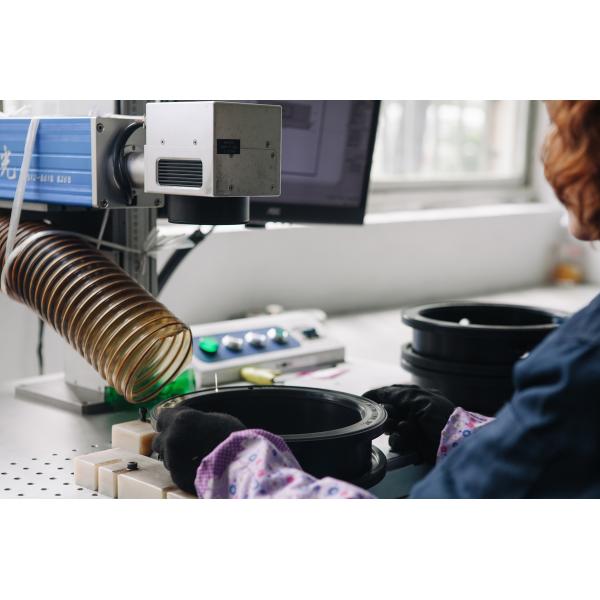 Wafer Type Seat Butterfly Valve High Performance PTFE + FKM Material Custom Color