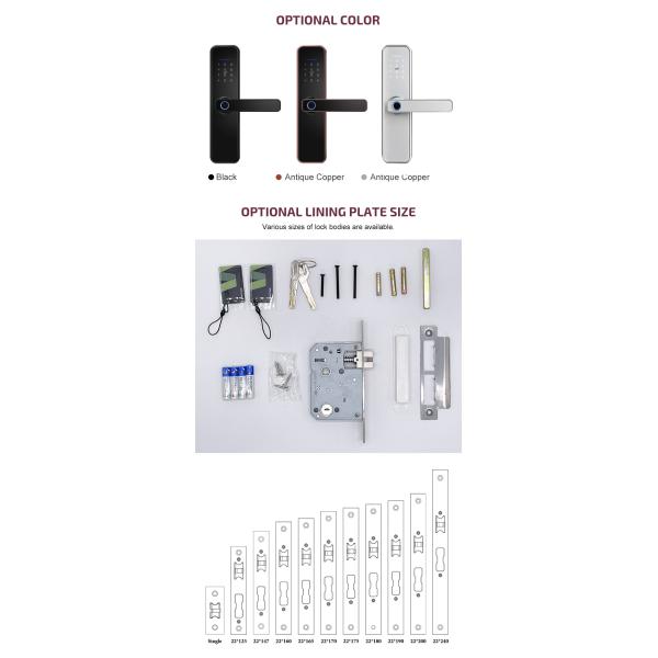 Алюминиевый сплав Антиблокировочный биометрический отпечаток пальца без ключа Туя умный дверной замок электронный цифровой умный дверной замок