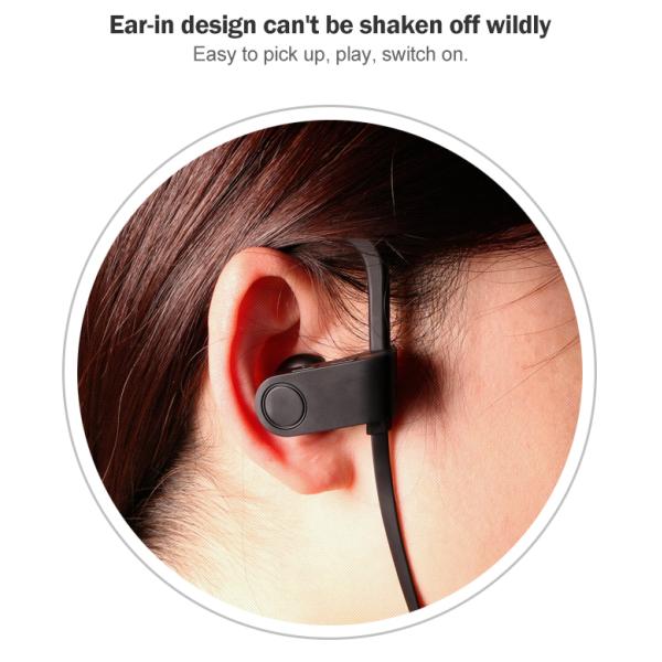 Adjustable Sweatproof Over Ear Headphones 8h Gym Earphones For Working Out