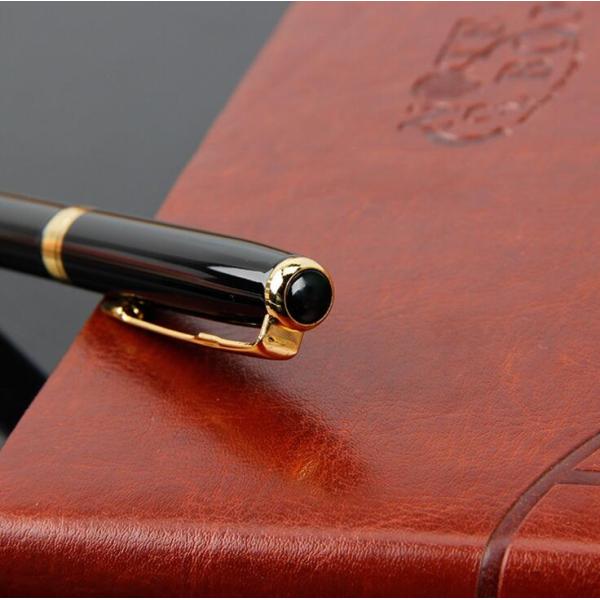 Personalized black Metal Roller Pen Ballpoint Pen Custom Ball Pen Manufacturer