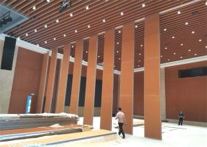 Aluminium Sliding Partition Wall Interior Decorative Operable With 100mm Panel