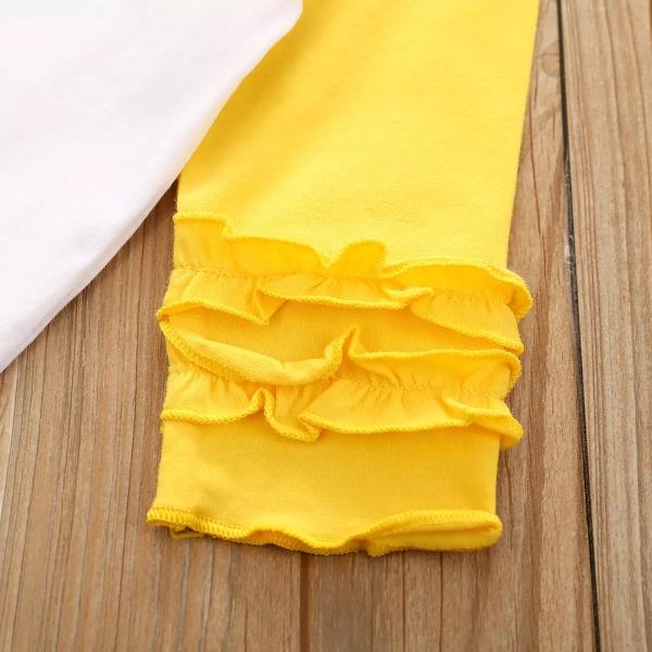 обмундирование детей 90cm 35in устанавливает костюм печати леопарда рубашек рукава полиэстера длинный