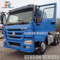 6x4 usado cabeça do caminhão de um Howo de 2014 anos com 375hp o motor do Euro 3