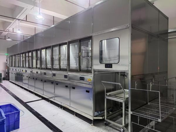 Hardware Ultrasonic Cleaning Equipment 100KW Automatic Ultrasonic Cleaning Machine