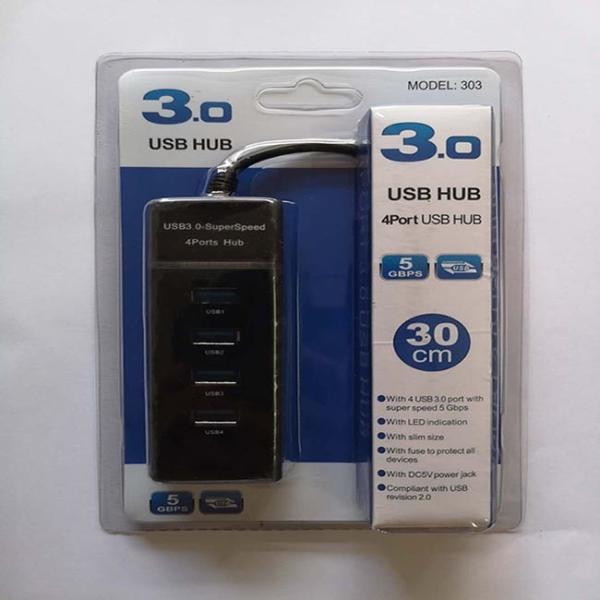 Splitter Usb Splitter 4 Usb компьютера USB3.0 куртки PVC 30cm гаван