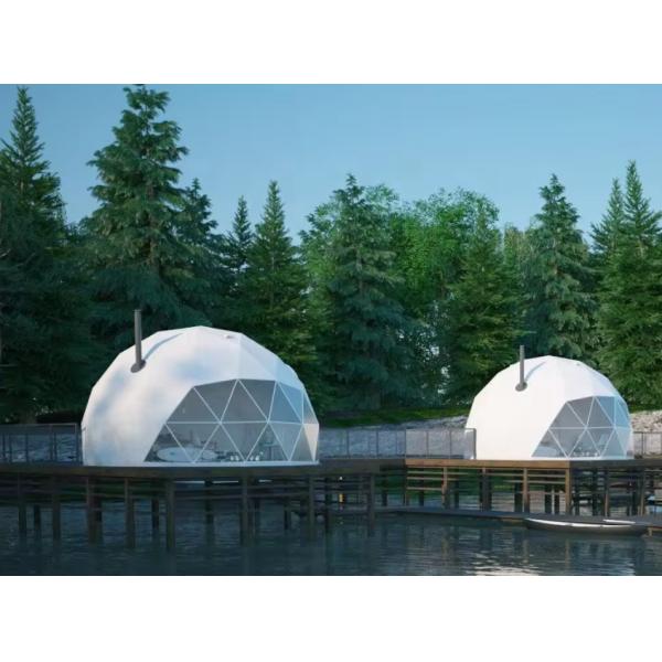 Роскошная палатка с ванной прозрачное стекло геодезический купол палатки подходит для кемпинга