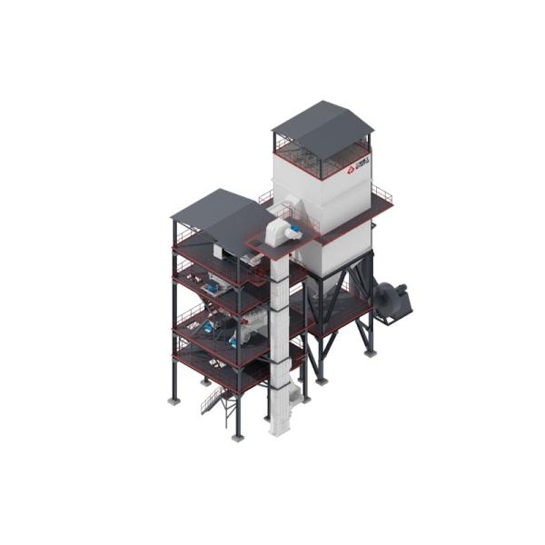 High Performance Tower Type Sand Building Machine 950KW For Sand Processing