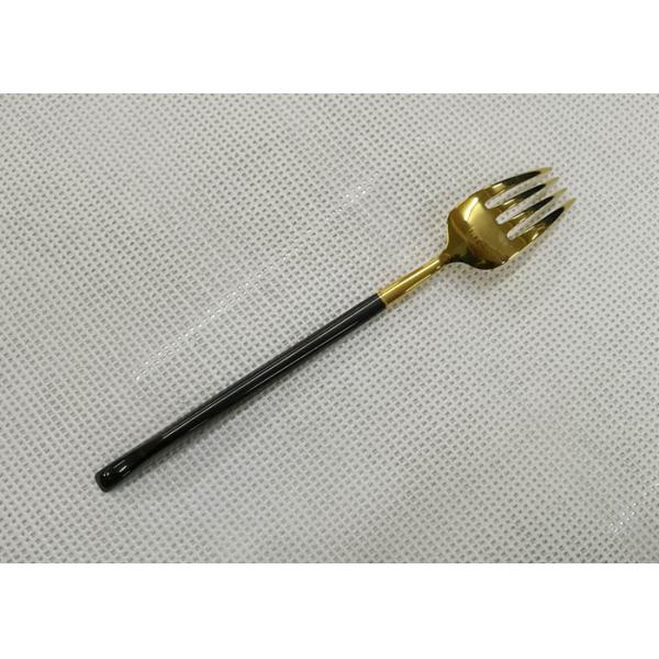 Цвет - покрытые наборы Флатваре нержавеющей стали 4 частей черноты регулируют головы золота