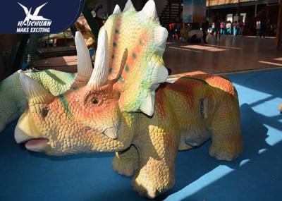 12 V / 24 A Motorized Animal Scooters For Decoration / High Simulation Electric Ride On Dinosaur