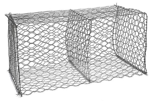 Low Carbon Steel Diameter 2.0mm 2m×1m×1m Gabion Wire Mesh