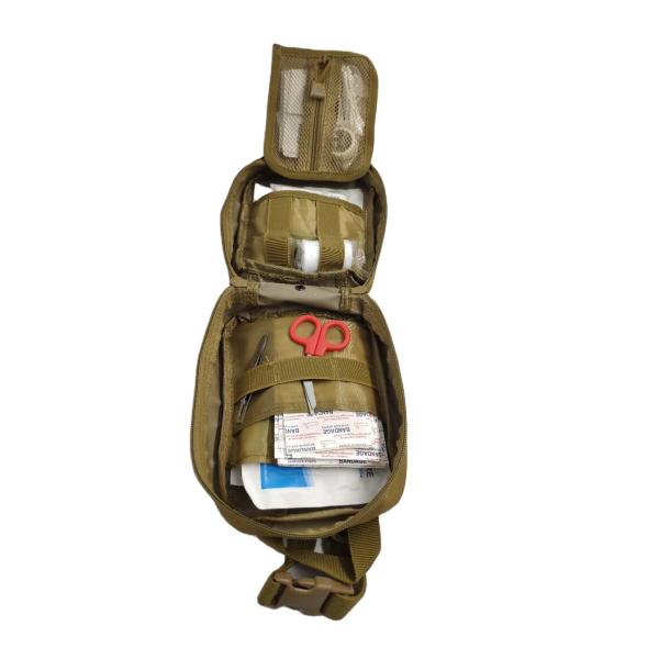 Медицинская тактическая бортовая аптечка Molle с поставками сумки турникета EMT охотясь 250pcs